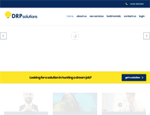 Tablet Screenshot of drp-solutions.com